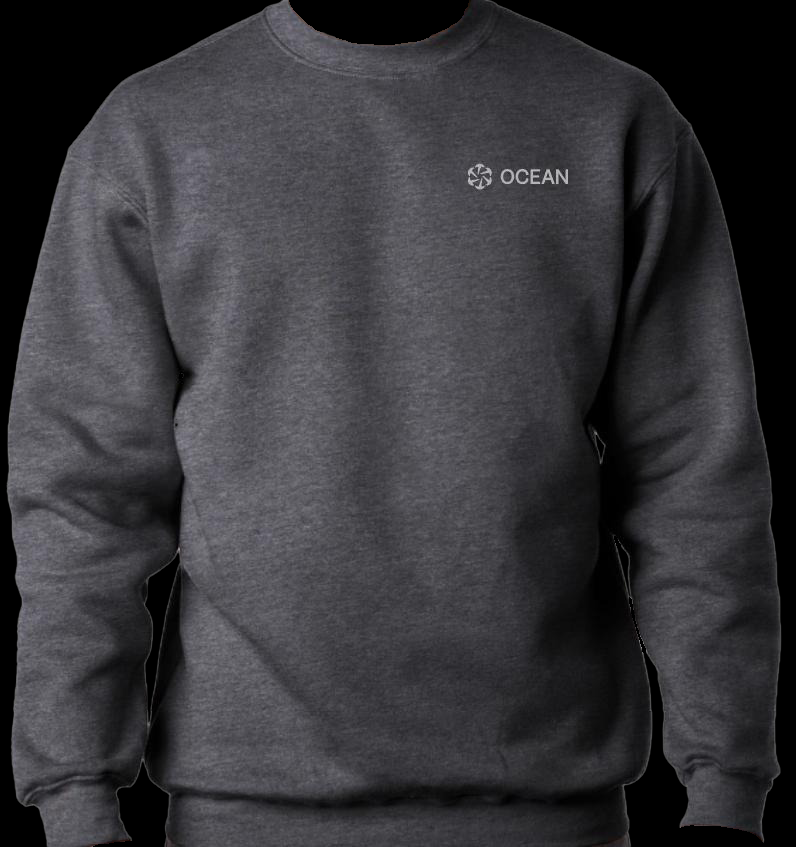 OCEAN Crewneck - Embroidered