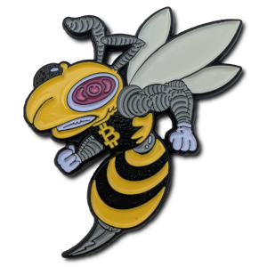 Cyberhornet Pin