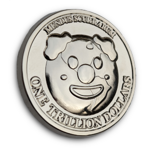 Trillion Dollar Coin Pin