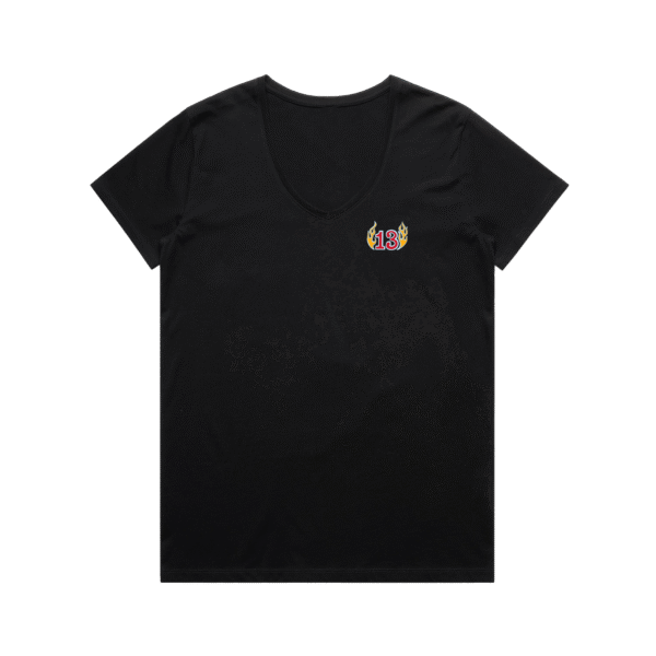 Ladies Rattlers V-Neck T