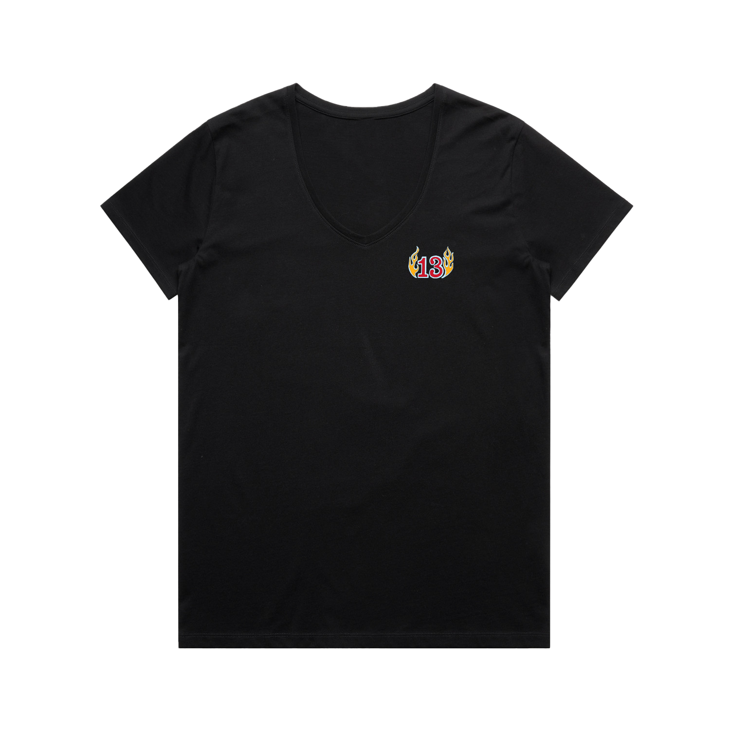 Ladies Rattlers V-Neck T