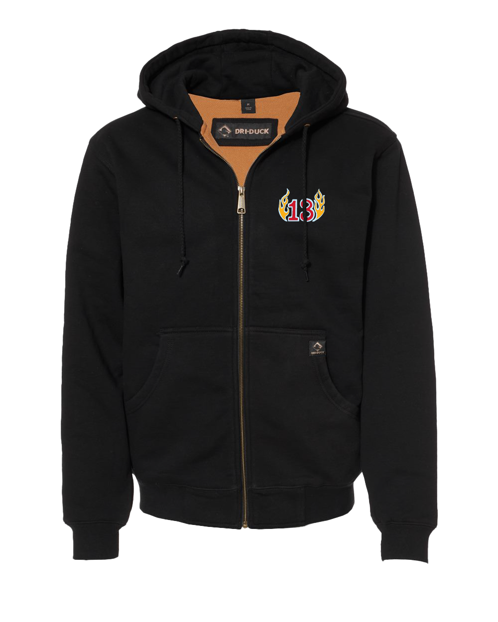 Rattlers Dri Duck Hooded Jacket