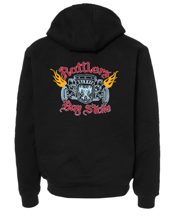 Rattlers Dri Duck Hooded Jacket - Image 2
