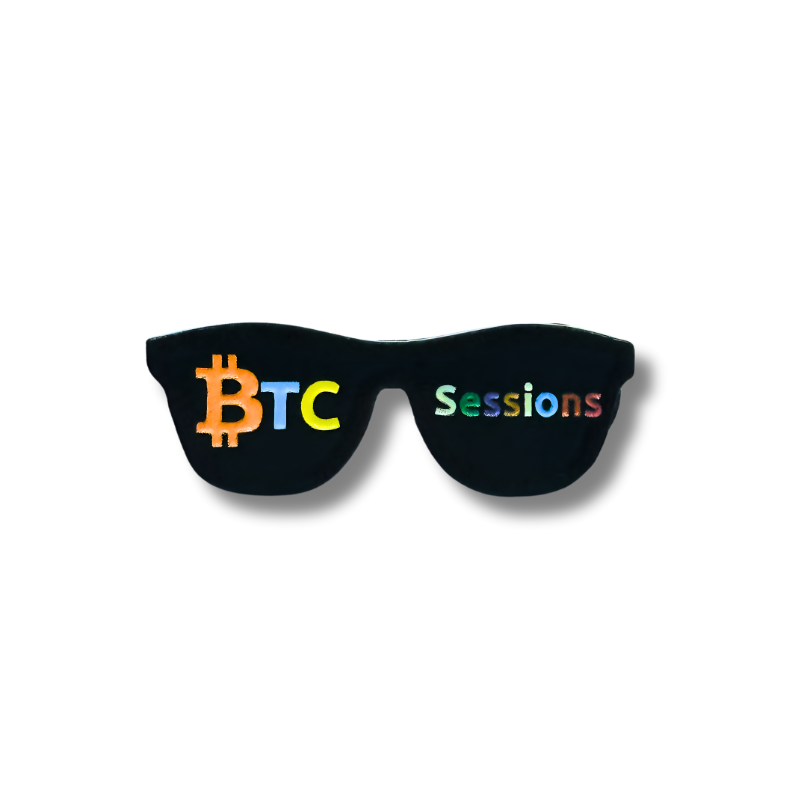 BTC Sessions Enamel Pin