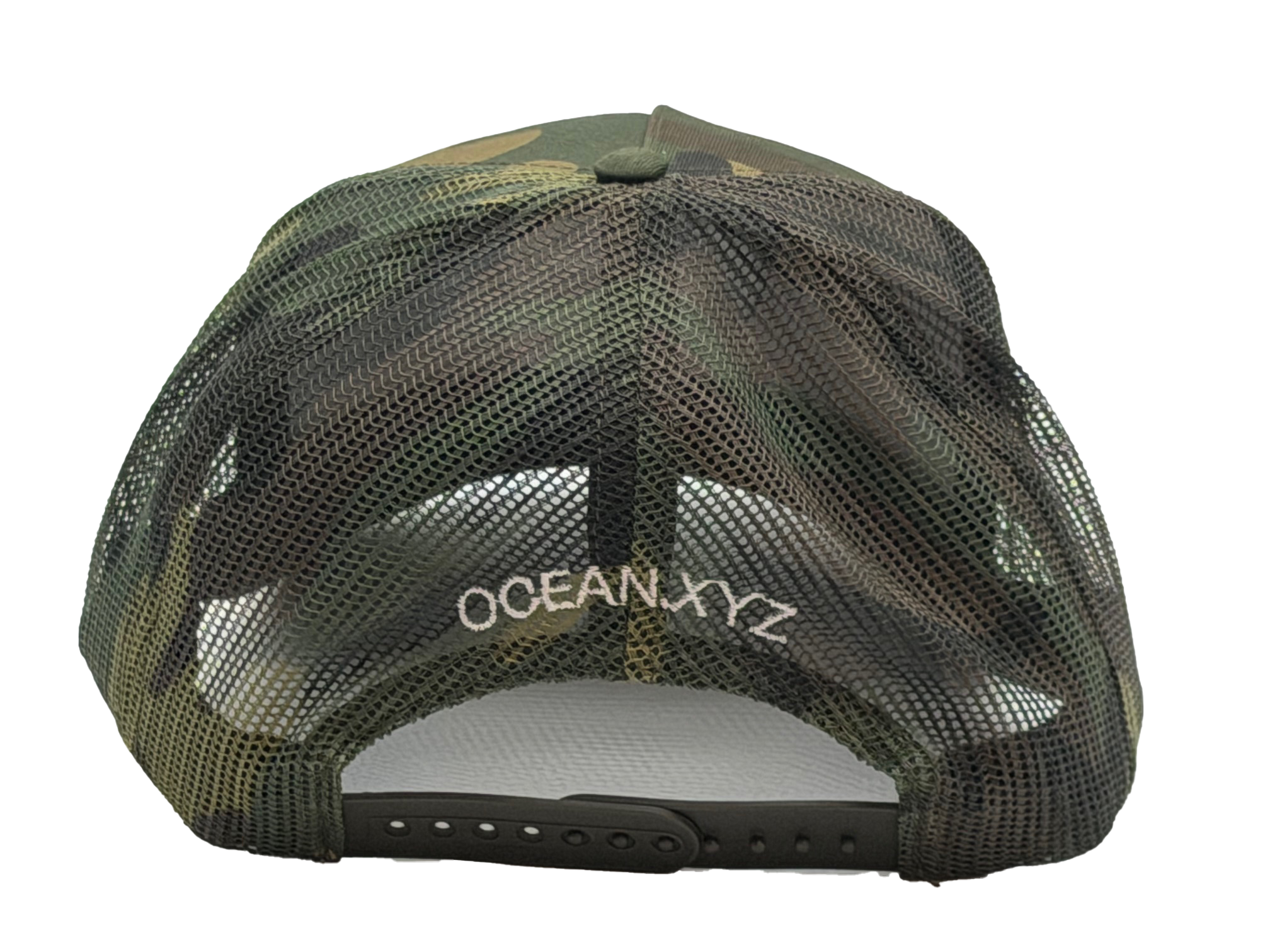 OCEAN Puff Camo Trucker Cap - Image 2