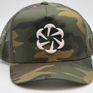 OCEAN Puff Camo Trucker Cap