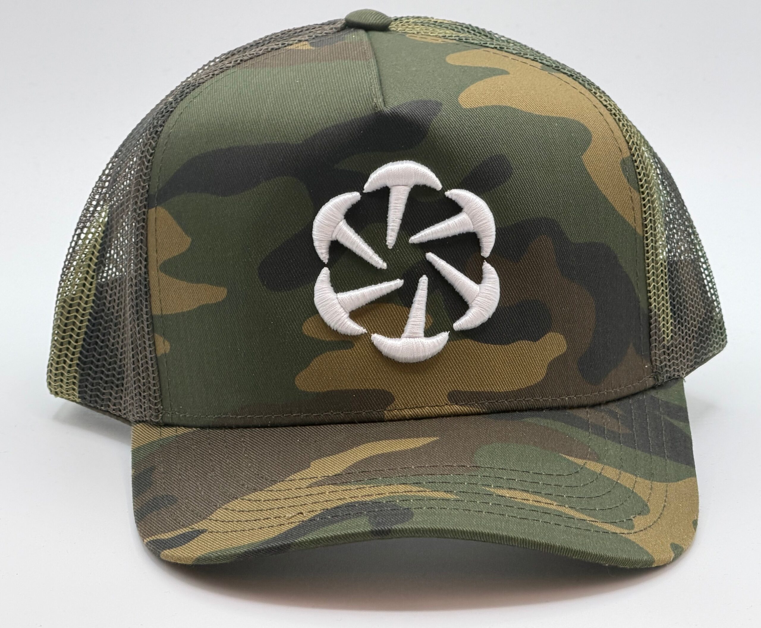 OCEAN Puff Camo Trucker Cap