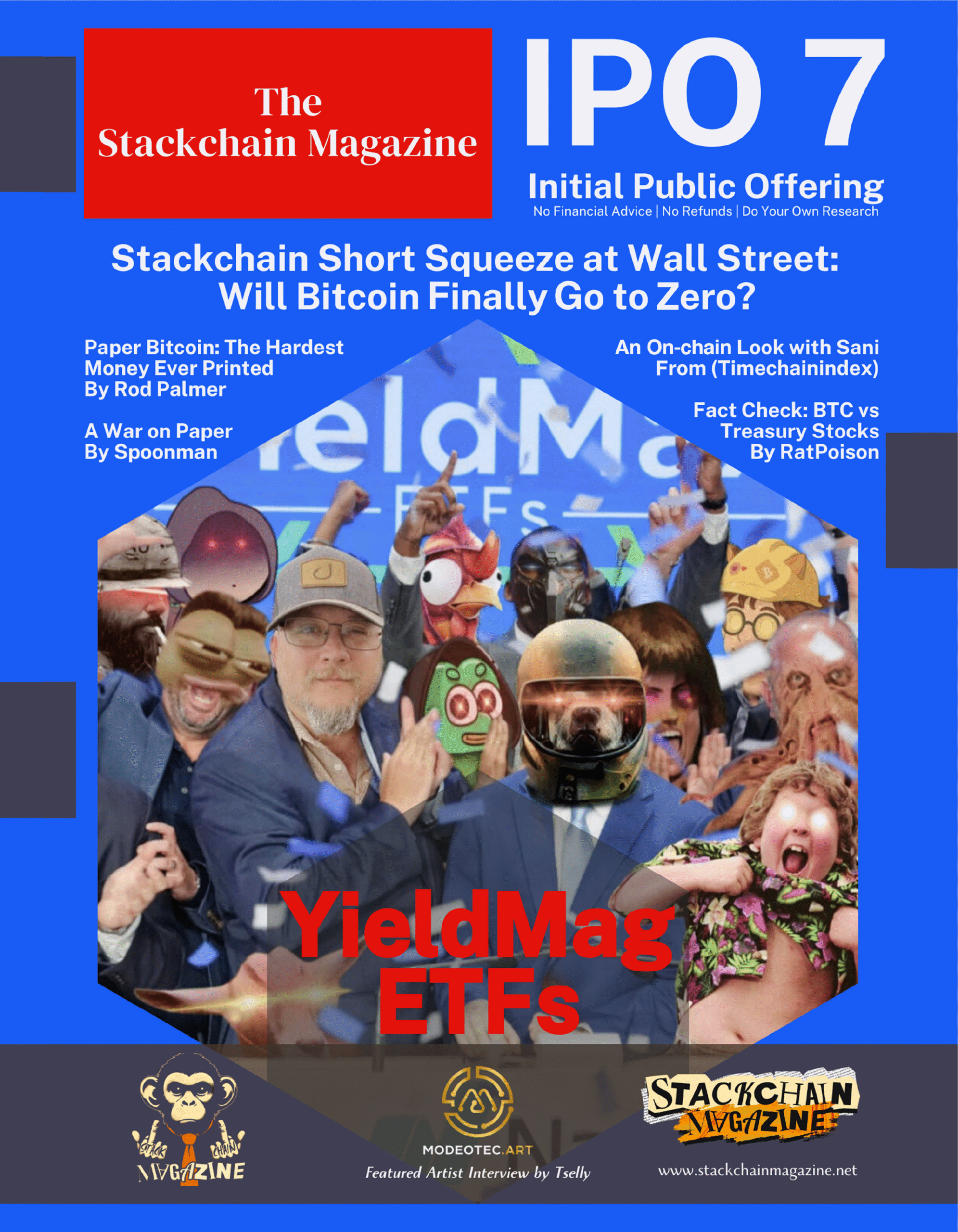 Stackchain Magazine IPO 7 (Pre-order)