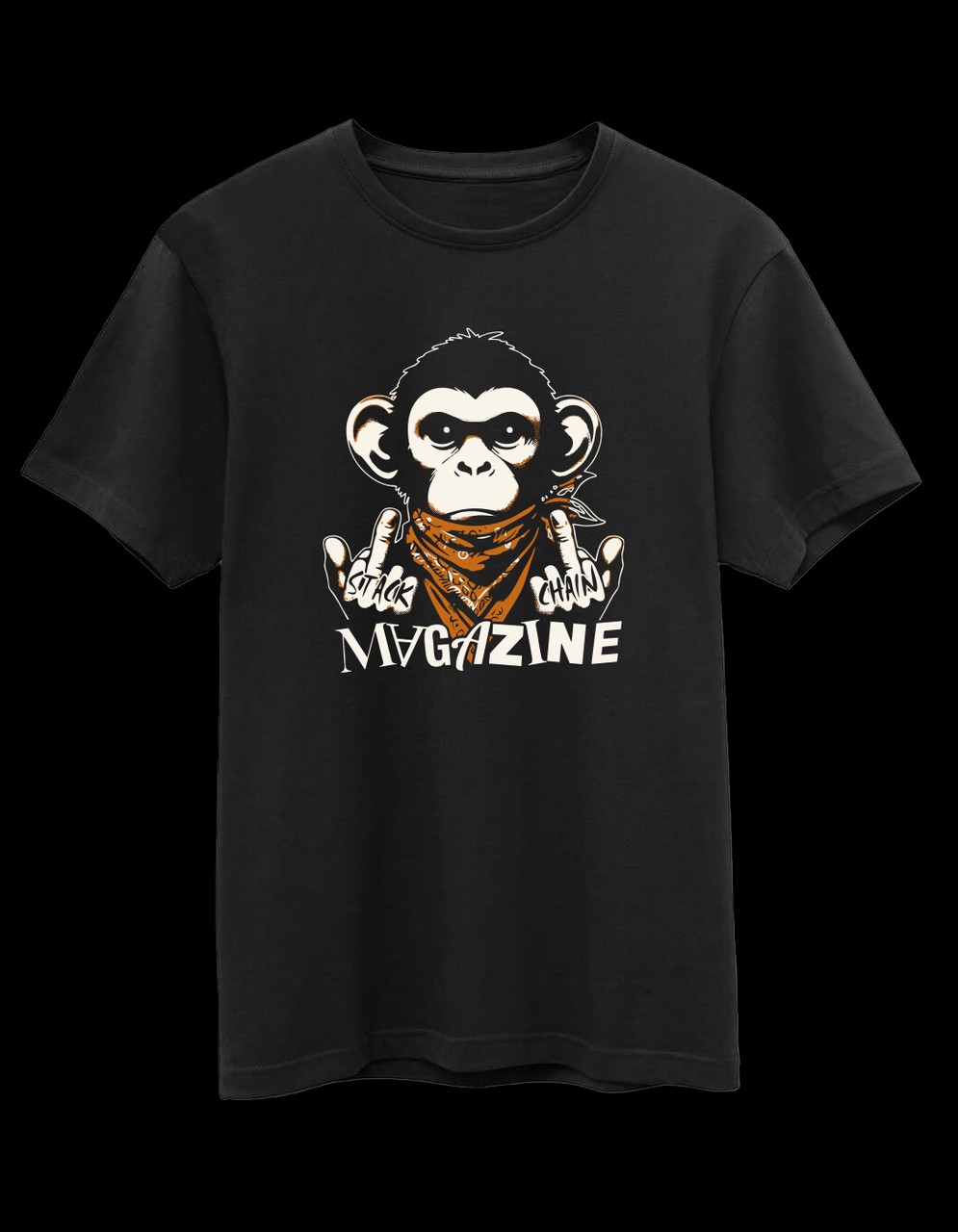 Stackchain Magazine Beef the Monki T-shirt