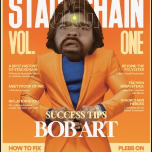 COVER ONLY! Stackchain Magazine Vol. One Giclée Cover Print (Unmatted)