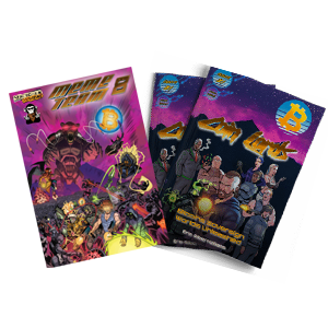 Pre-Order Stackchain Magazine Meme Team 8 Pleb Edition (1-351) - Combo Edition!