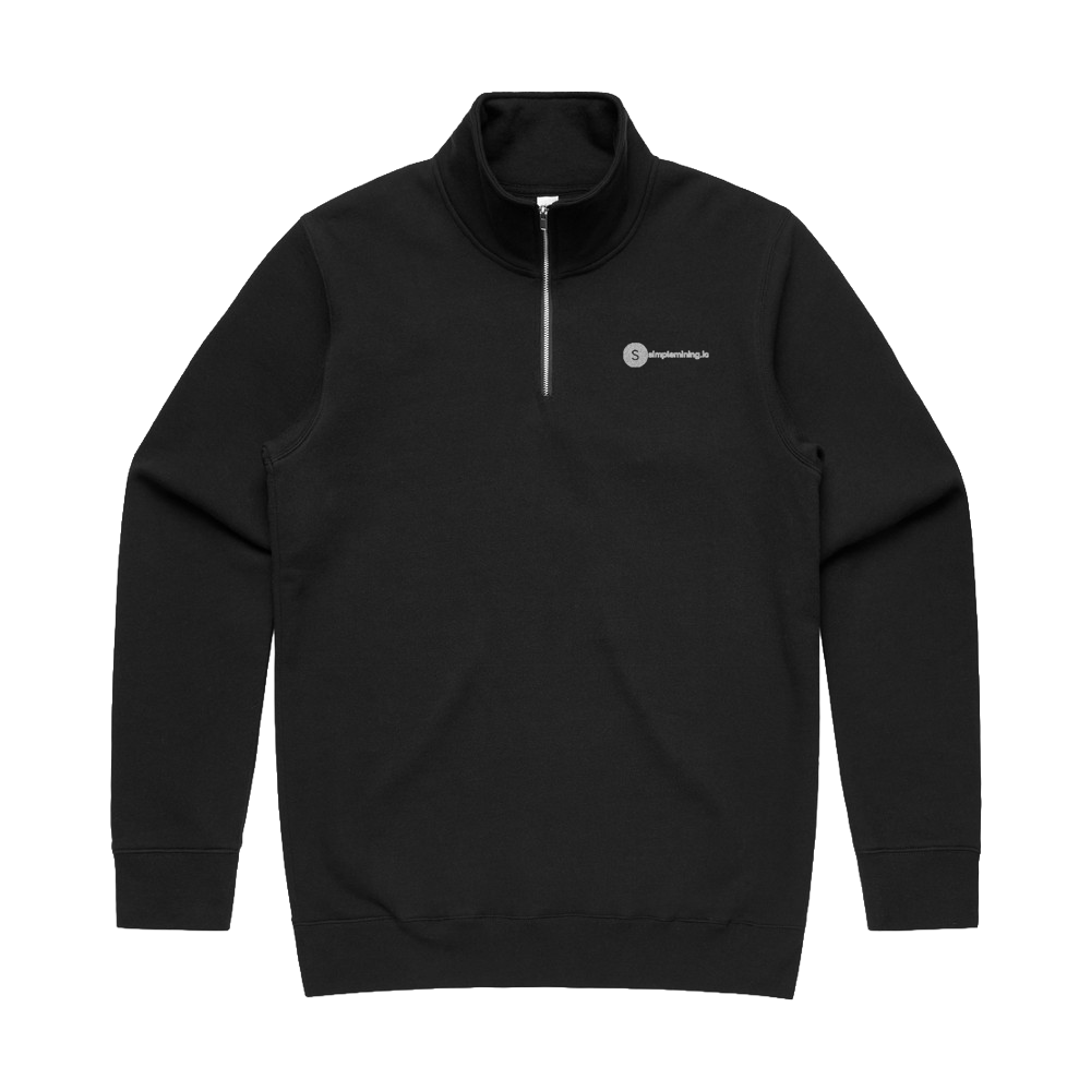 Simple Mining Quarter Zip
